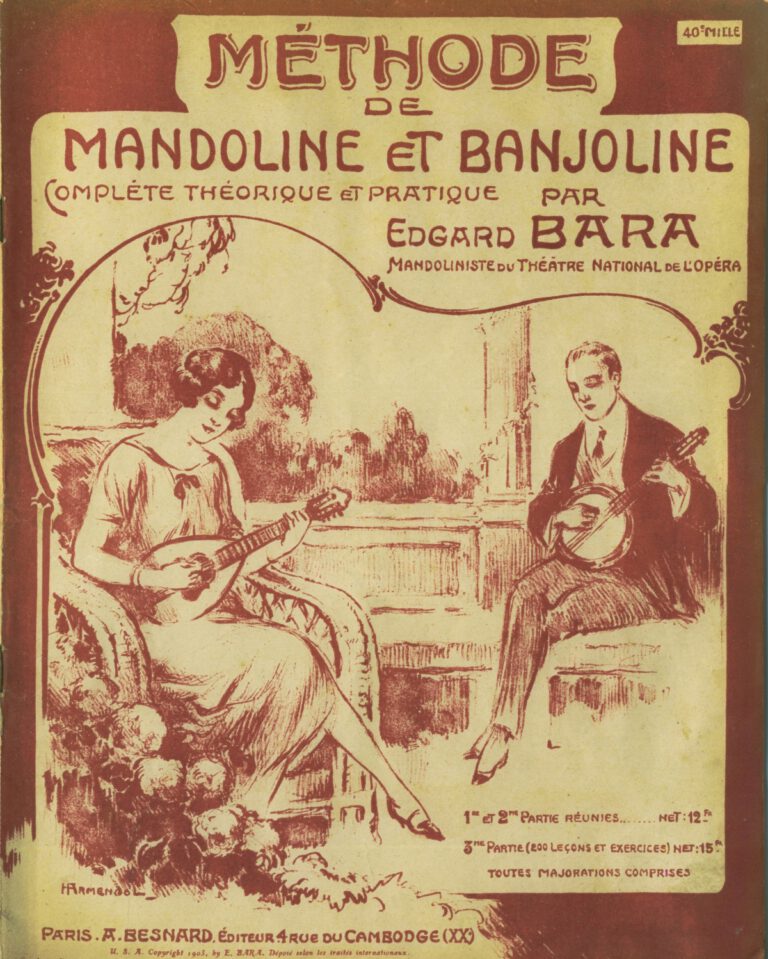 Edgar Bara Mandolinenschule