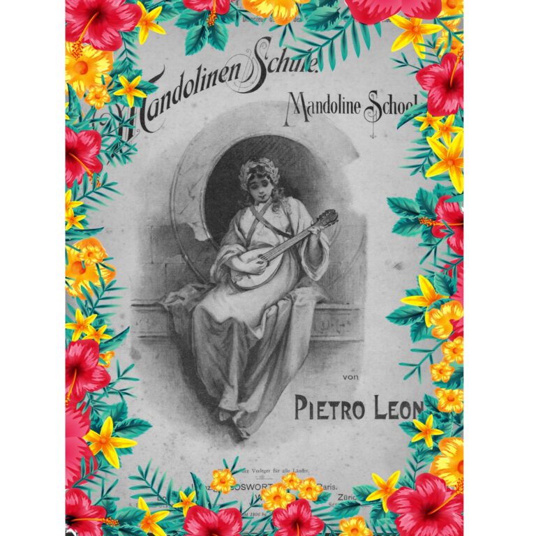 Mandolinenschule PietroLeoni cover