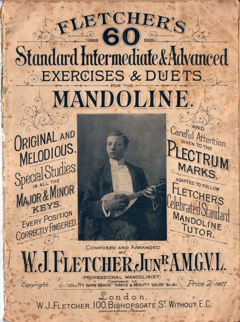 Die Mandolinenschule von W. J. Fletcher (1896)