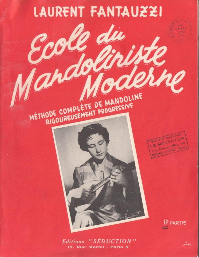 Die Mandolinenschule von L. Fantauzzi
