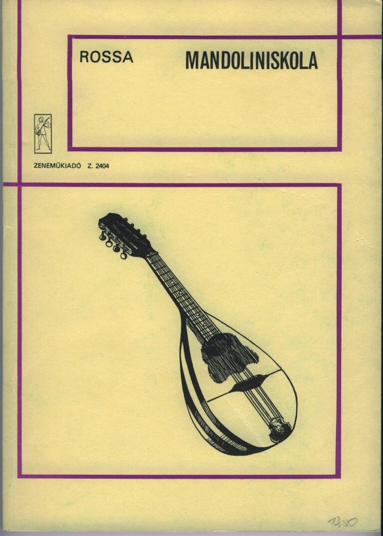 Die Mandolinenschule von Ernö Rossa (1957)