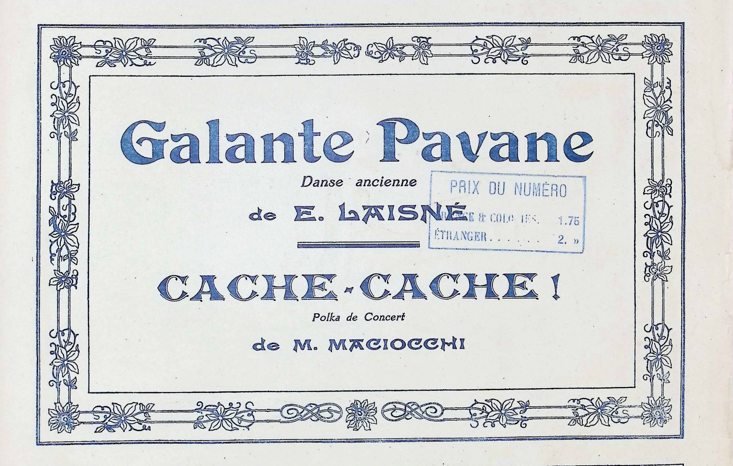 Cache Cache Polka de Concert Mario Maciocchi