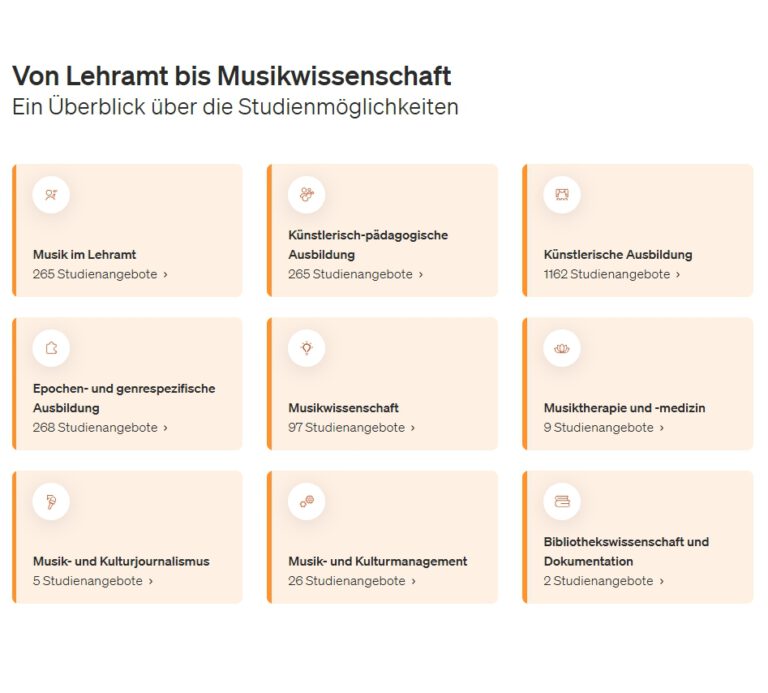 Irgendwas mit Musik – Stidienmöglichkeiten für Mandoline