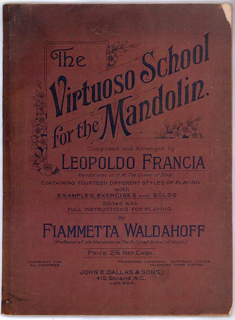 Leopoldo Francia – The Virtuoso School for the Mandoline