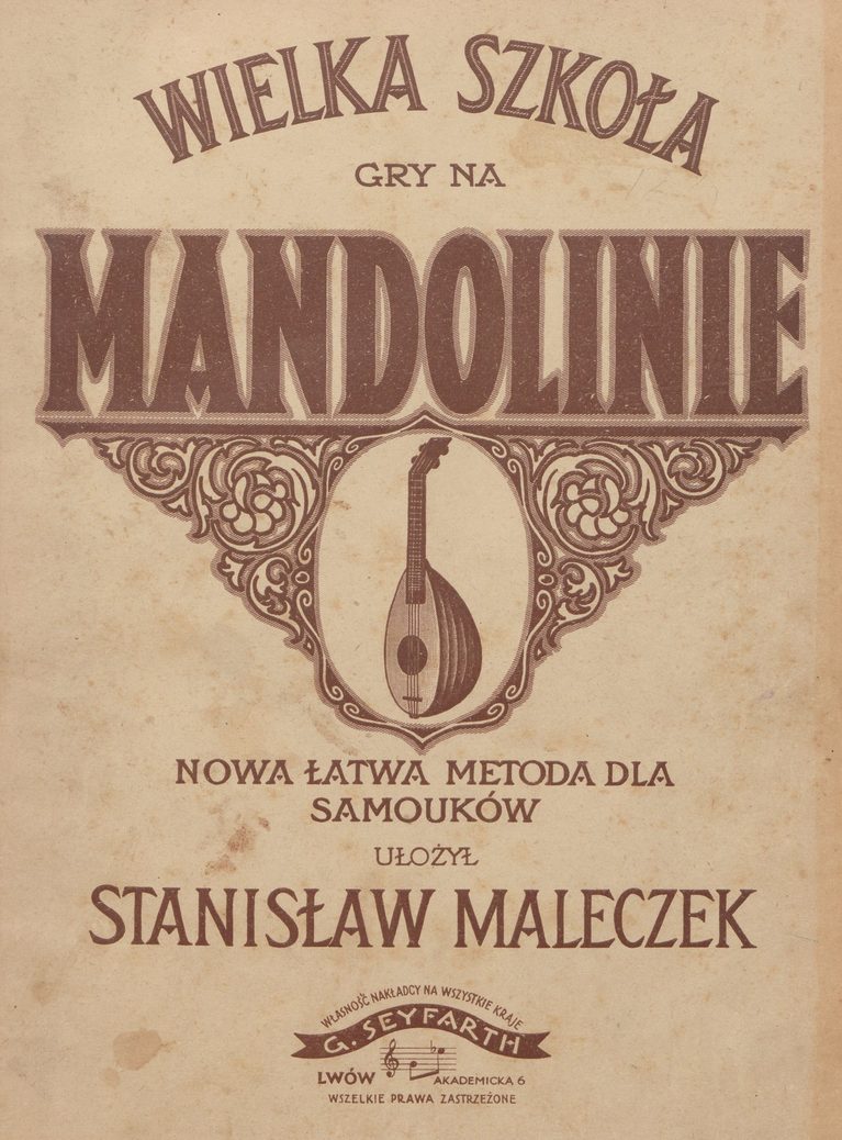 Die Mandolinenschule von Stanislaw Maleczek